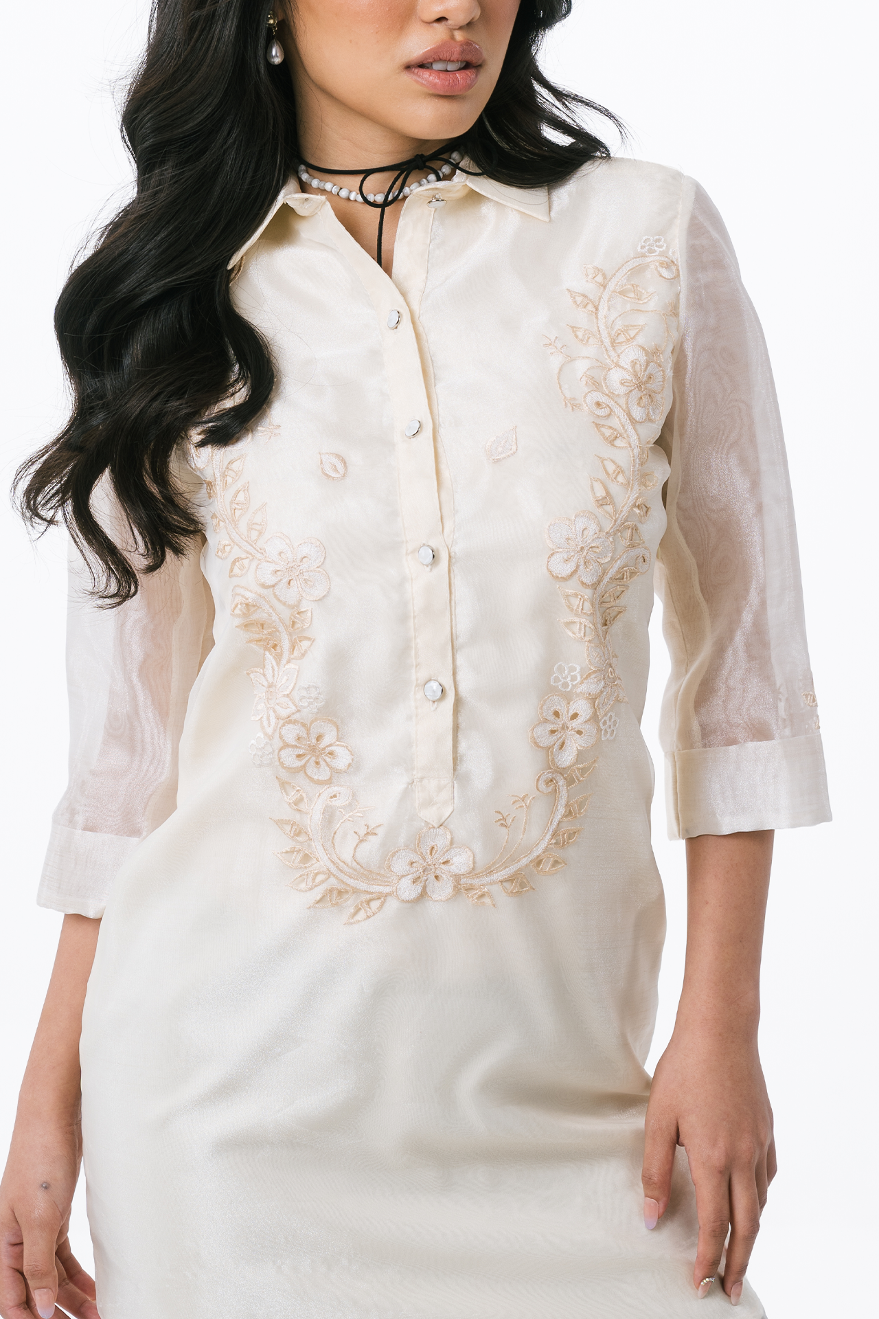 Maricar Lady Barong Dress
