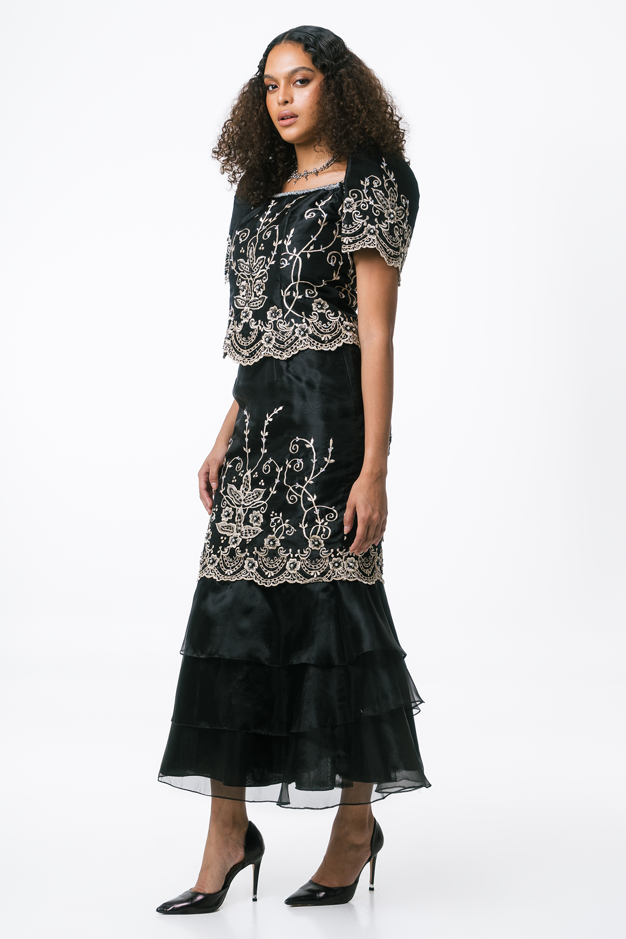 Ophel Blouse & Skirt