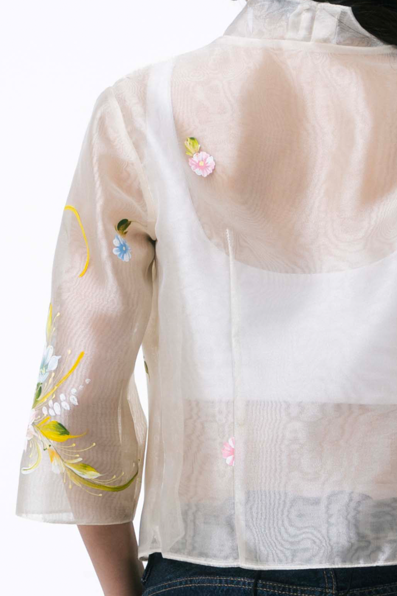 Recy Hand-Painted Blazer