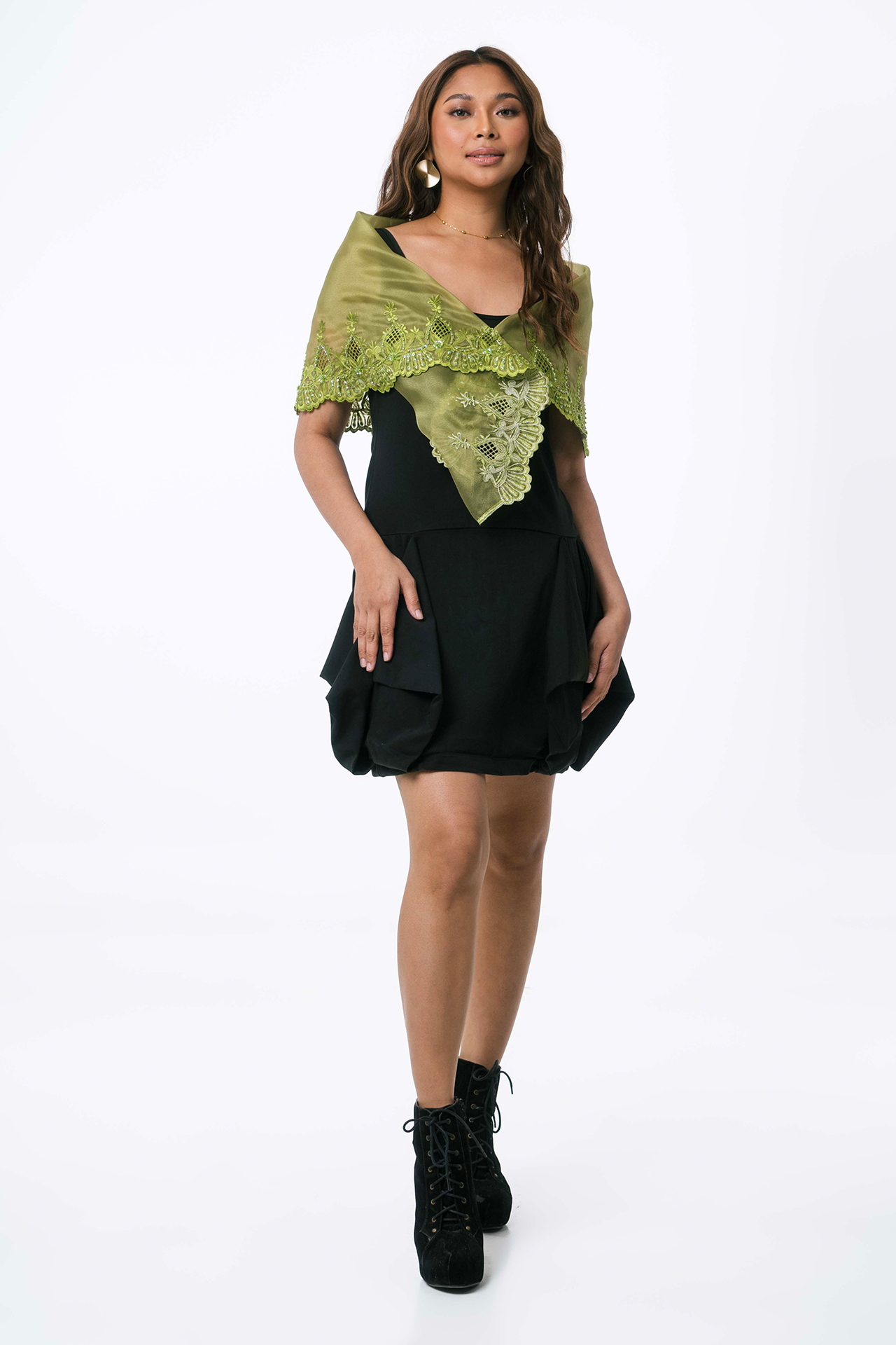 Modern filipiniana deals alampay