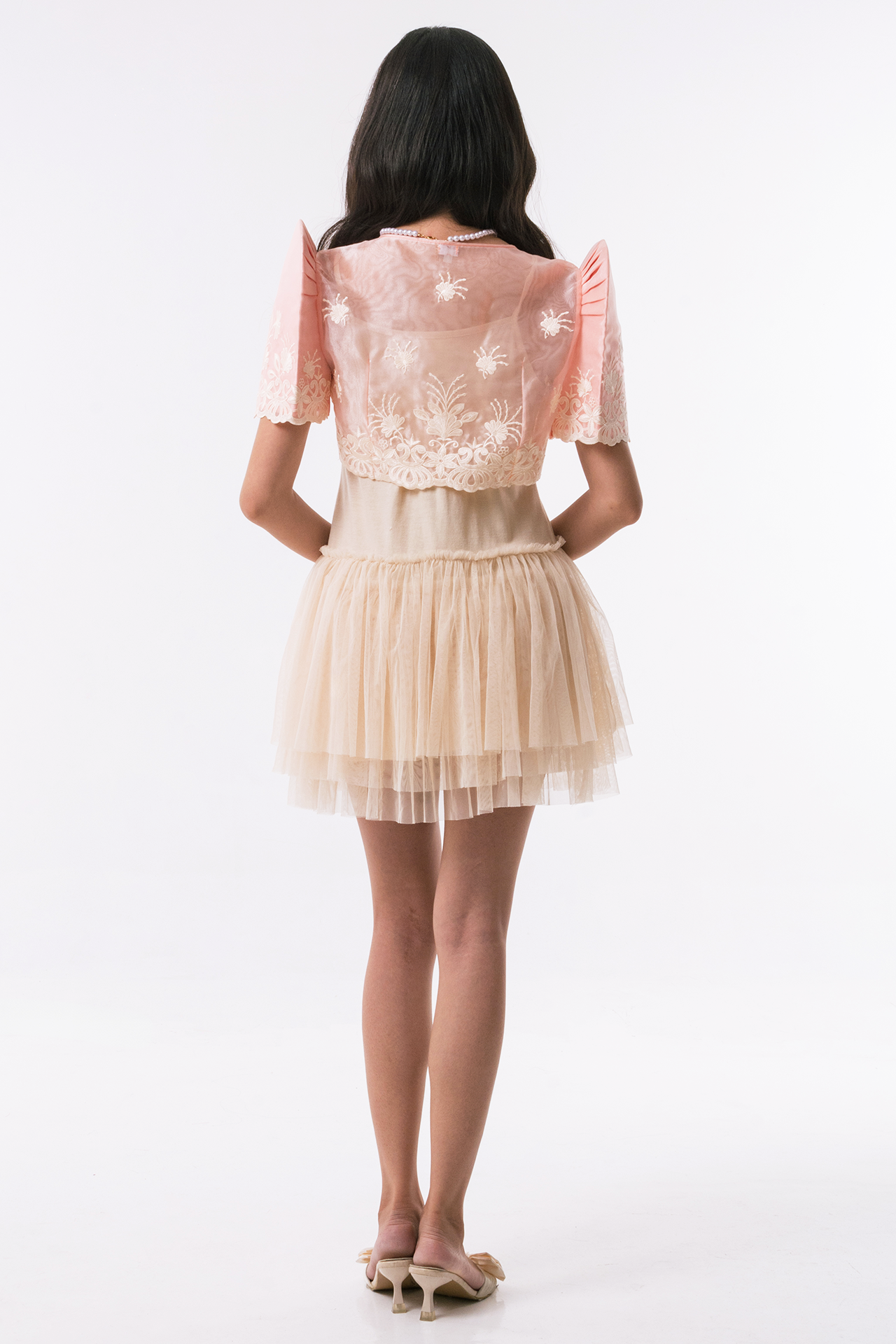 Angelie Bolero in Peach