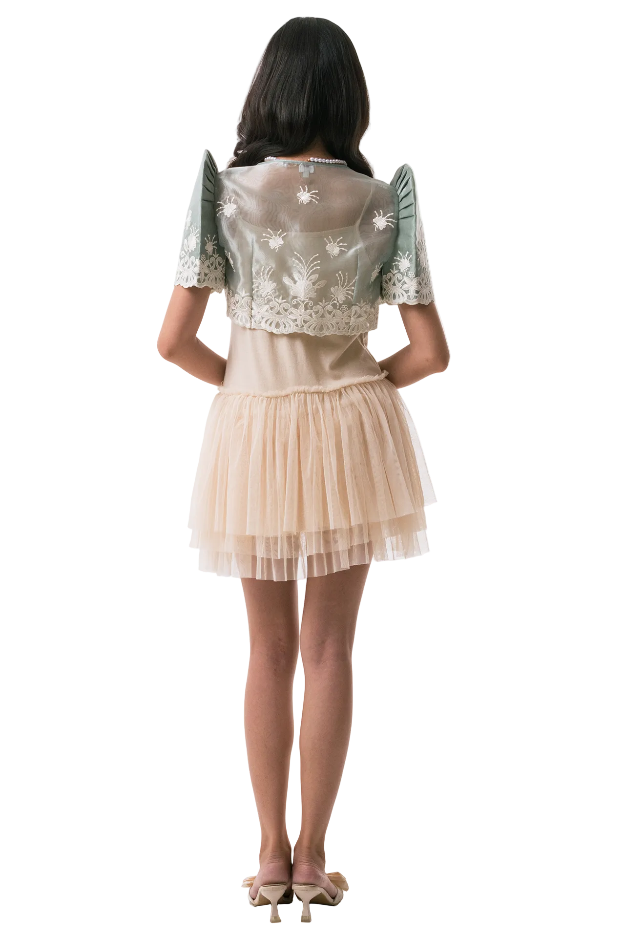Angelie Bolero in Celadon