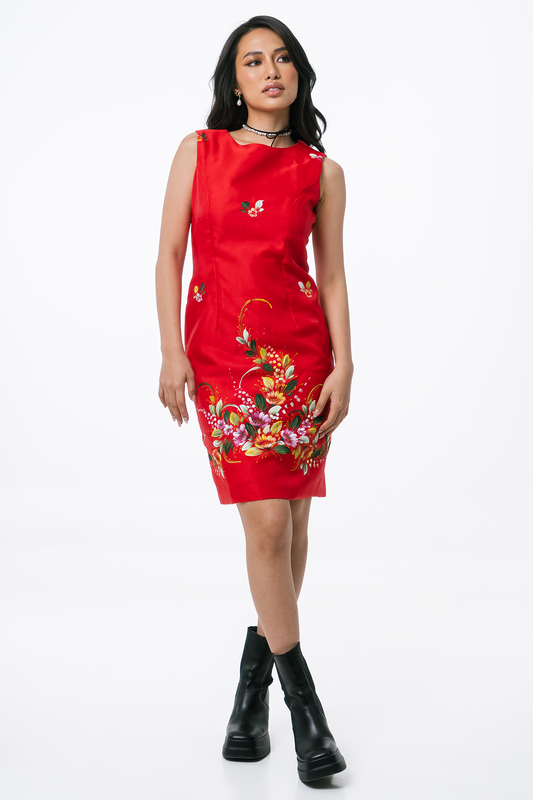 Kian Hand-Painted Dress
