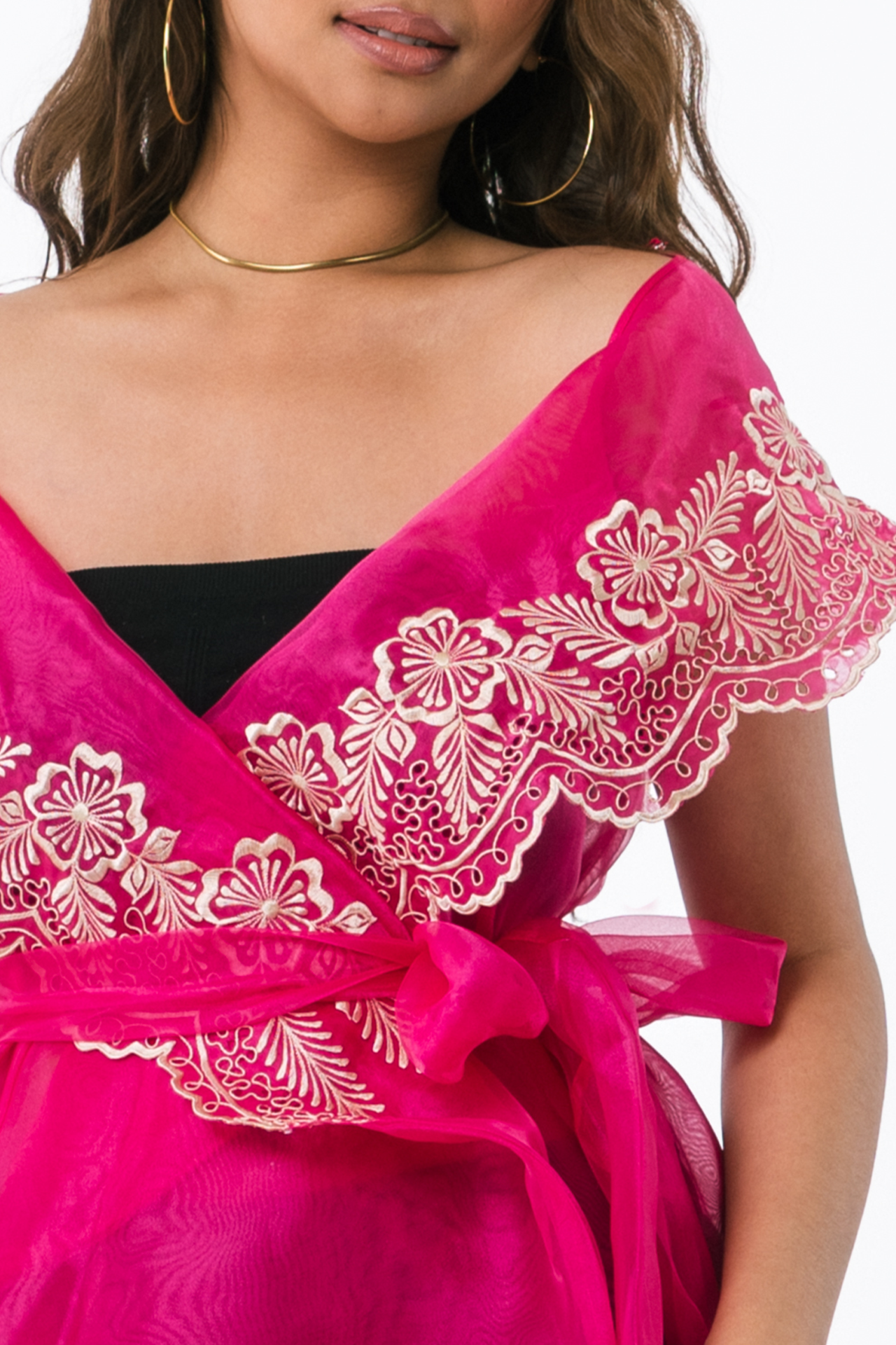 Marj Wrap Blouse