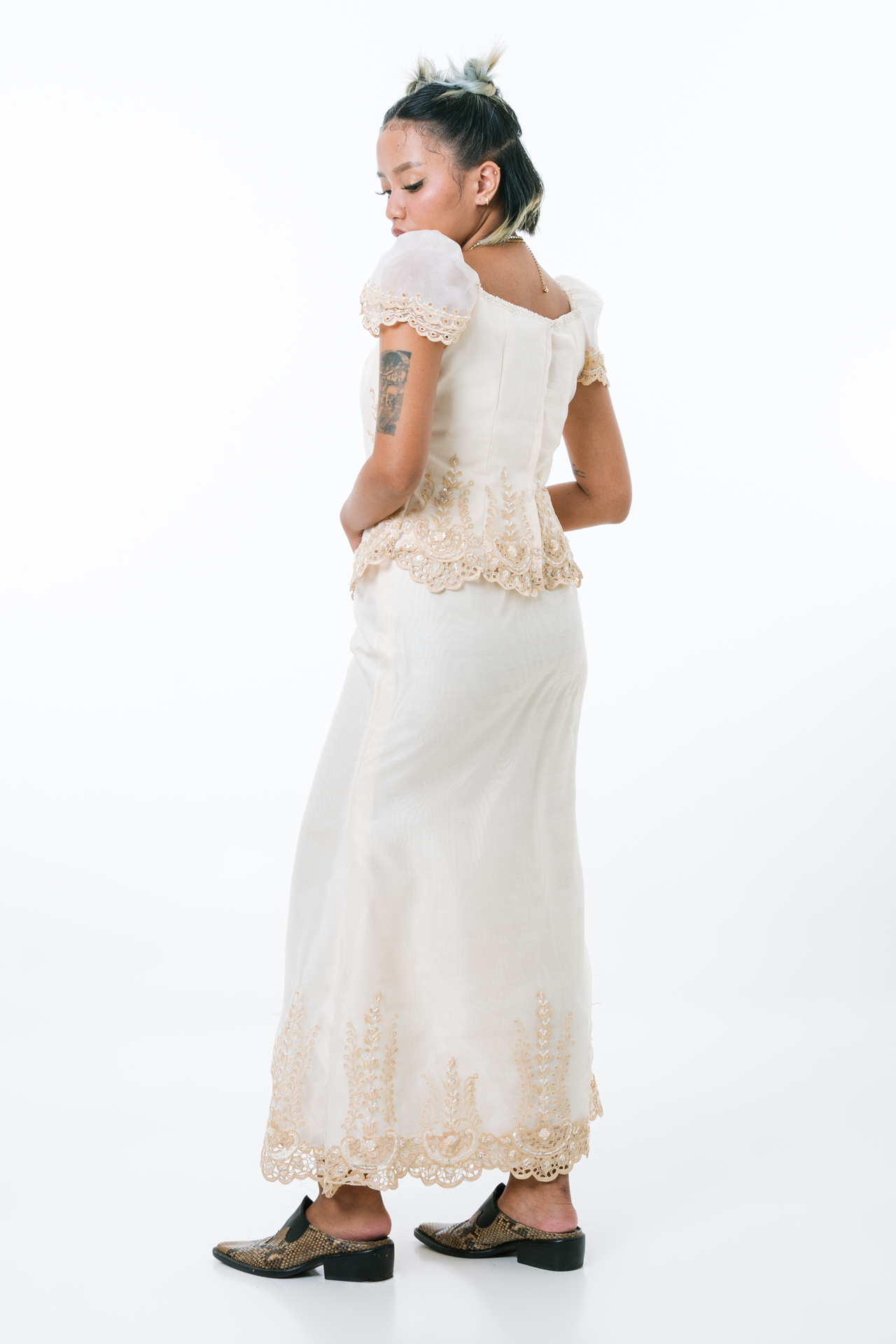 Revy Blouse & Skirt