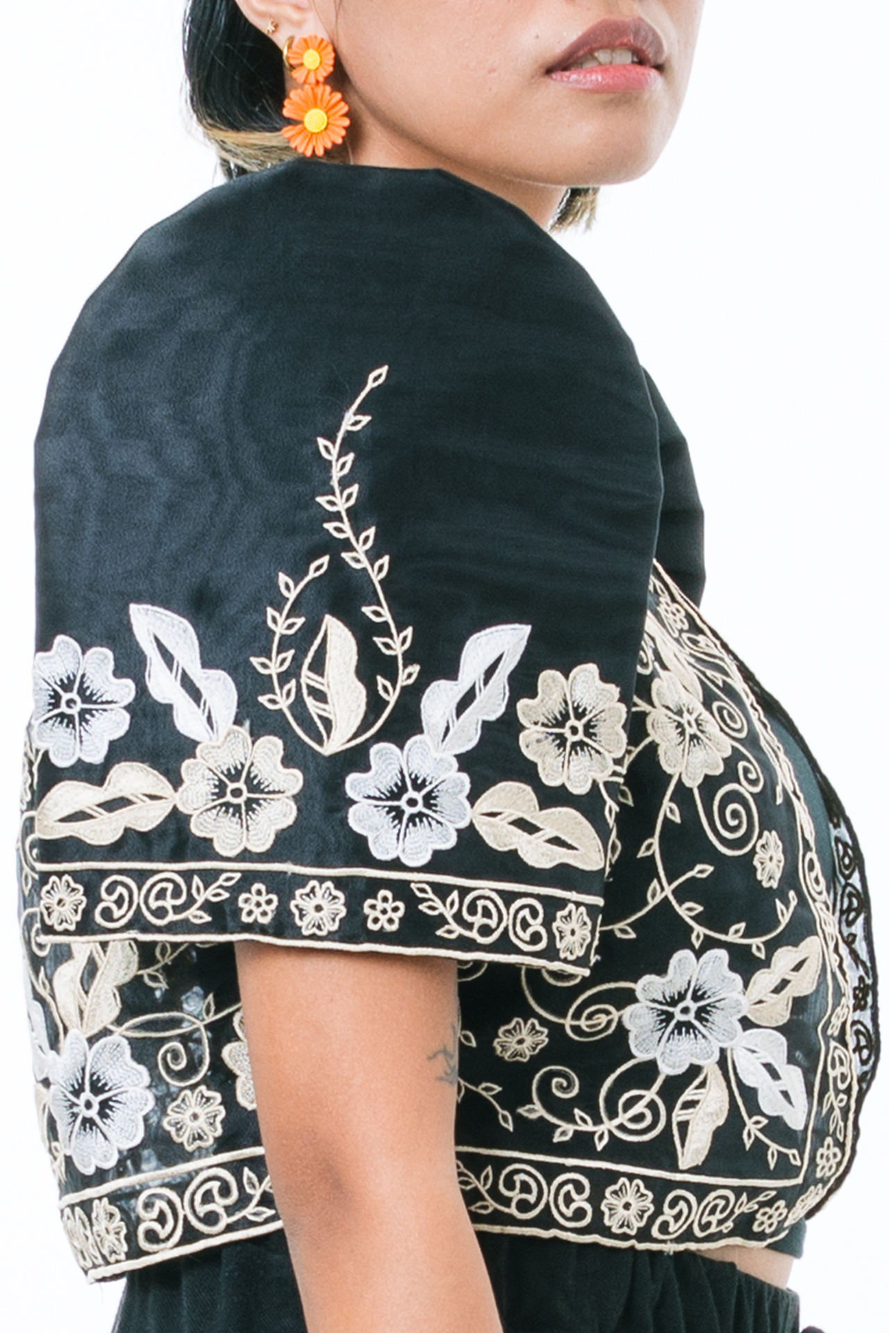 Susana Filipiniana Bolero in Black