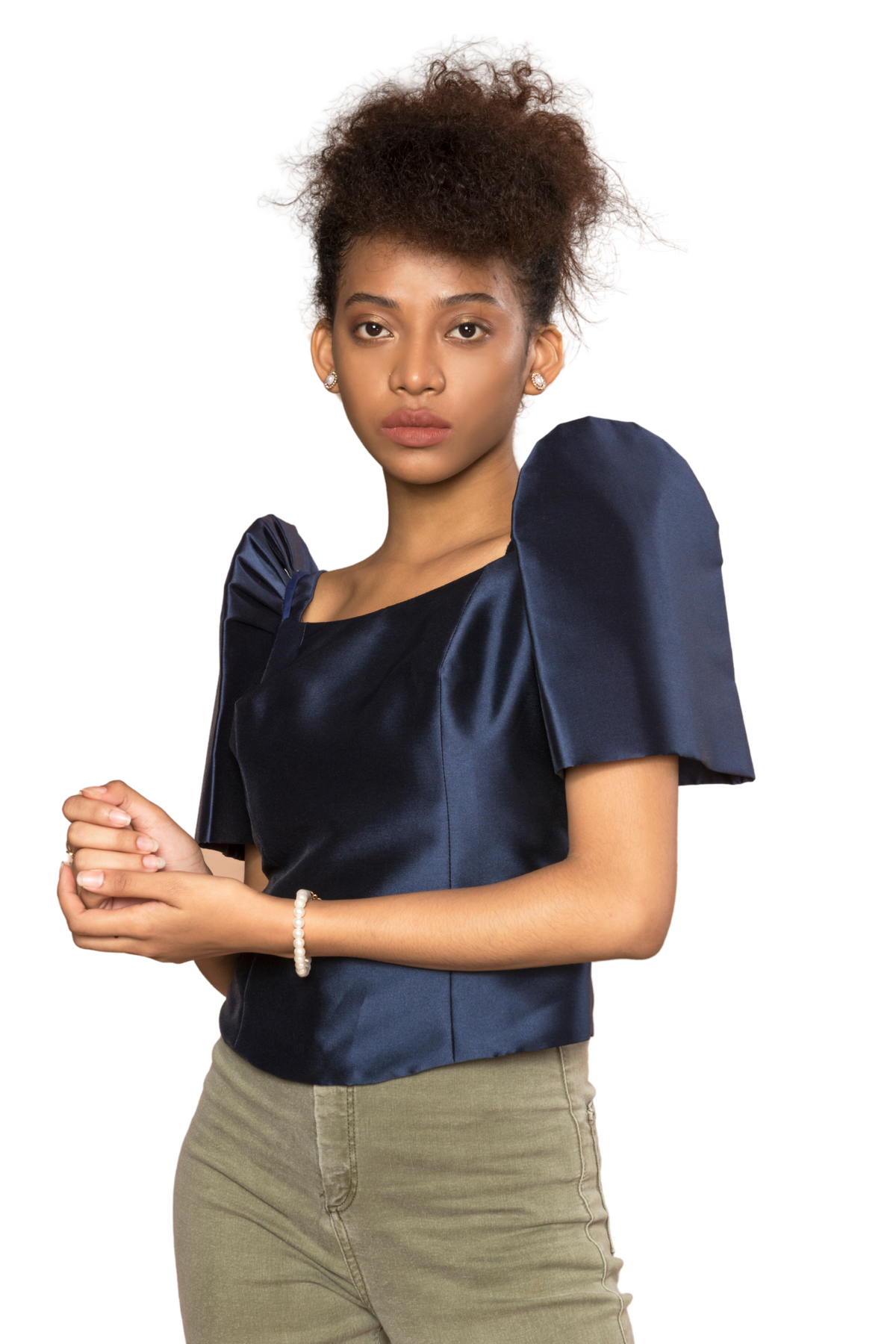 Elisa Blouse in Gazar