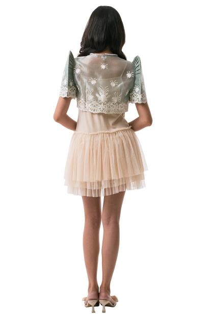 Angelie Bolero in Celadon