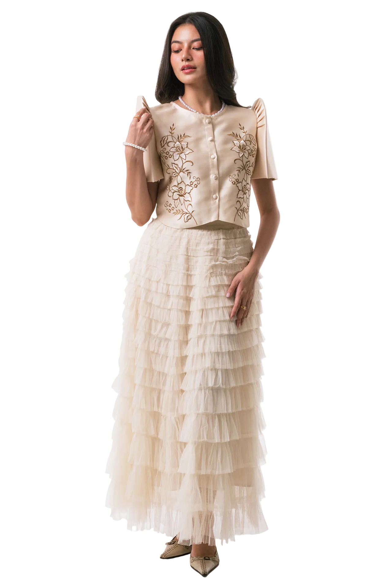 Lana Filipiniana Blouse