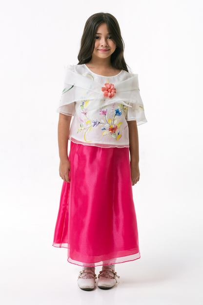 Selah Blouse and Skirt with Alampay