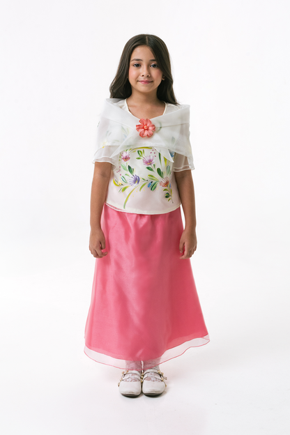 Selah Blouse and Skirt with Alampay