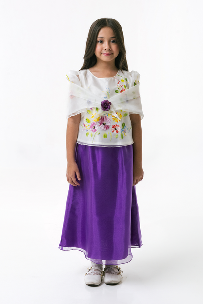 Selah Blouse and Skirt with Alampay