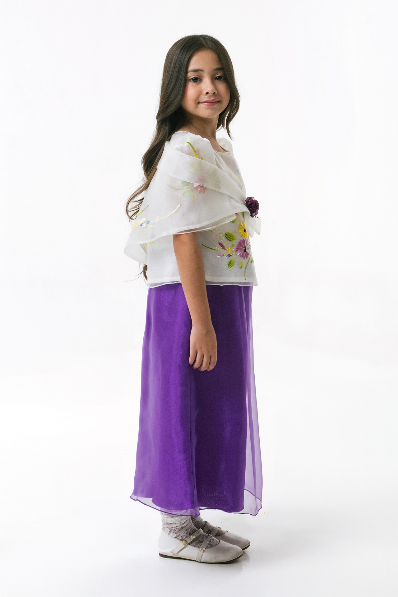 Selah Blouse and Skirt with Alampay