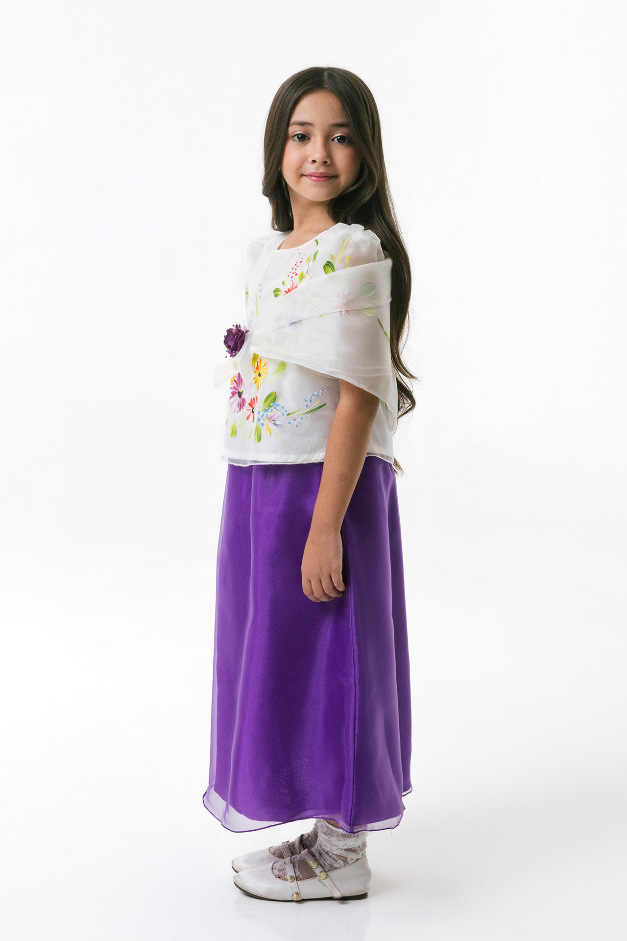 Selah Blouse and Skirt with Alampay