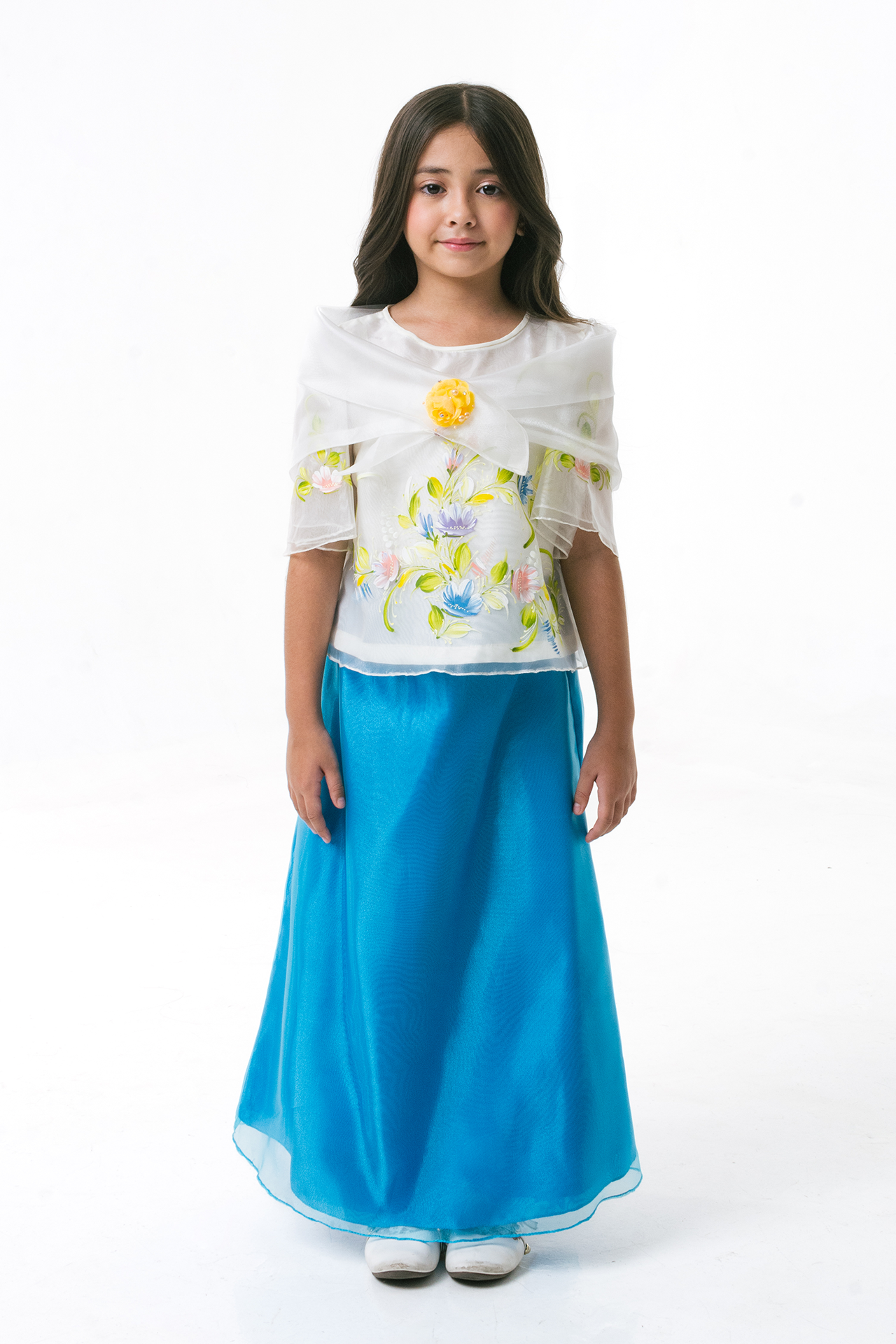 Selah Blouse and Skirt with Alampay