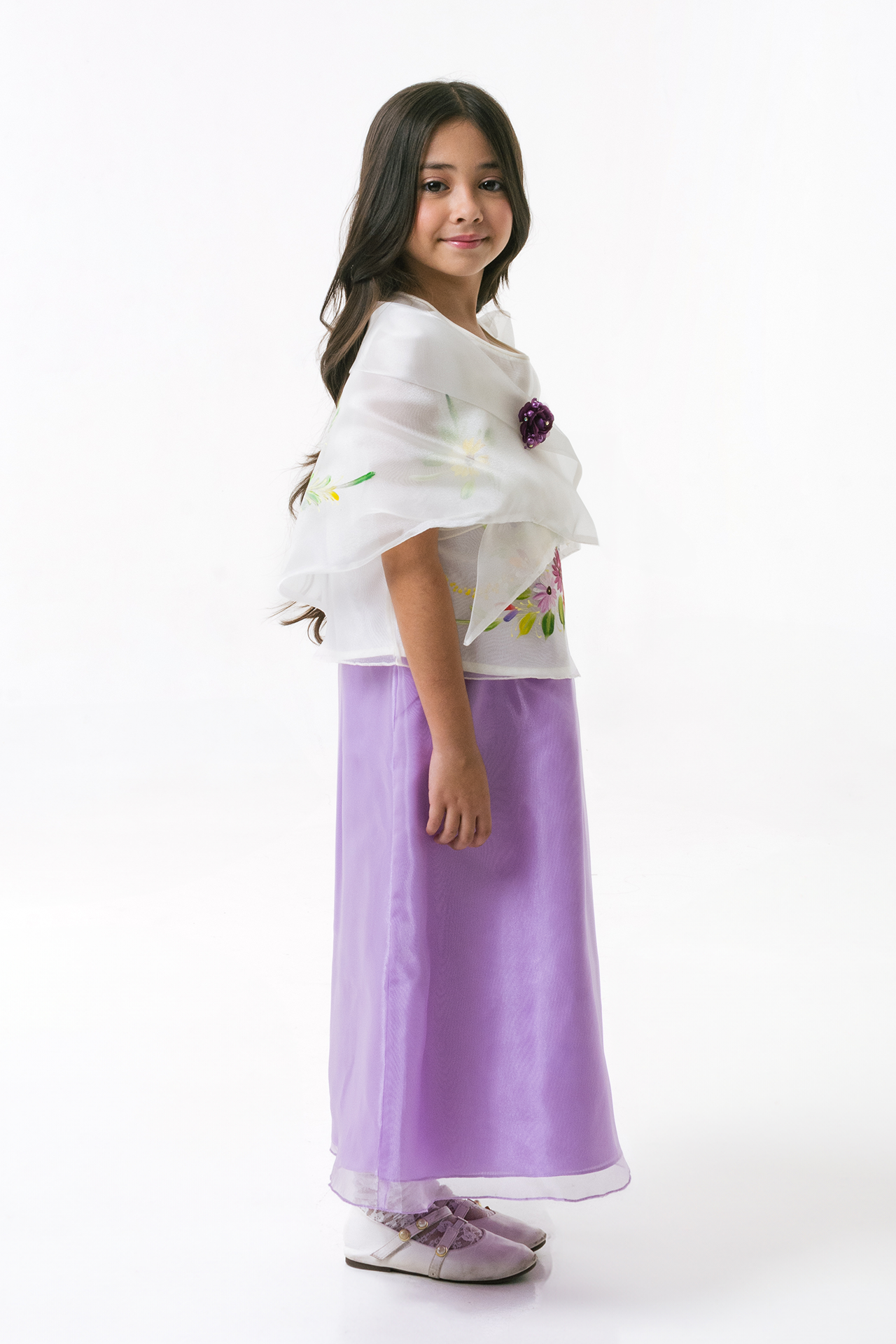 Selah Blouse and Skirt with Alampay