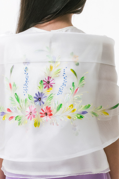 Selah Blouse and Skirt with Alampay