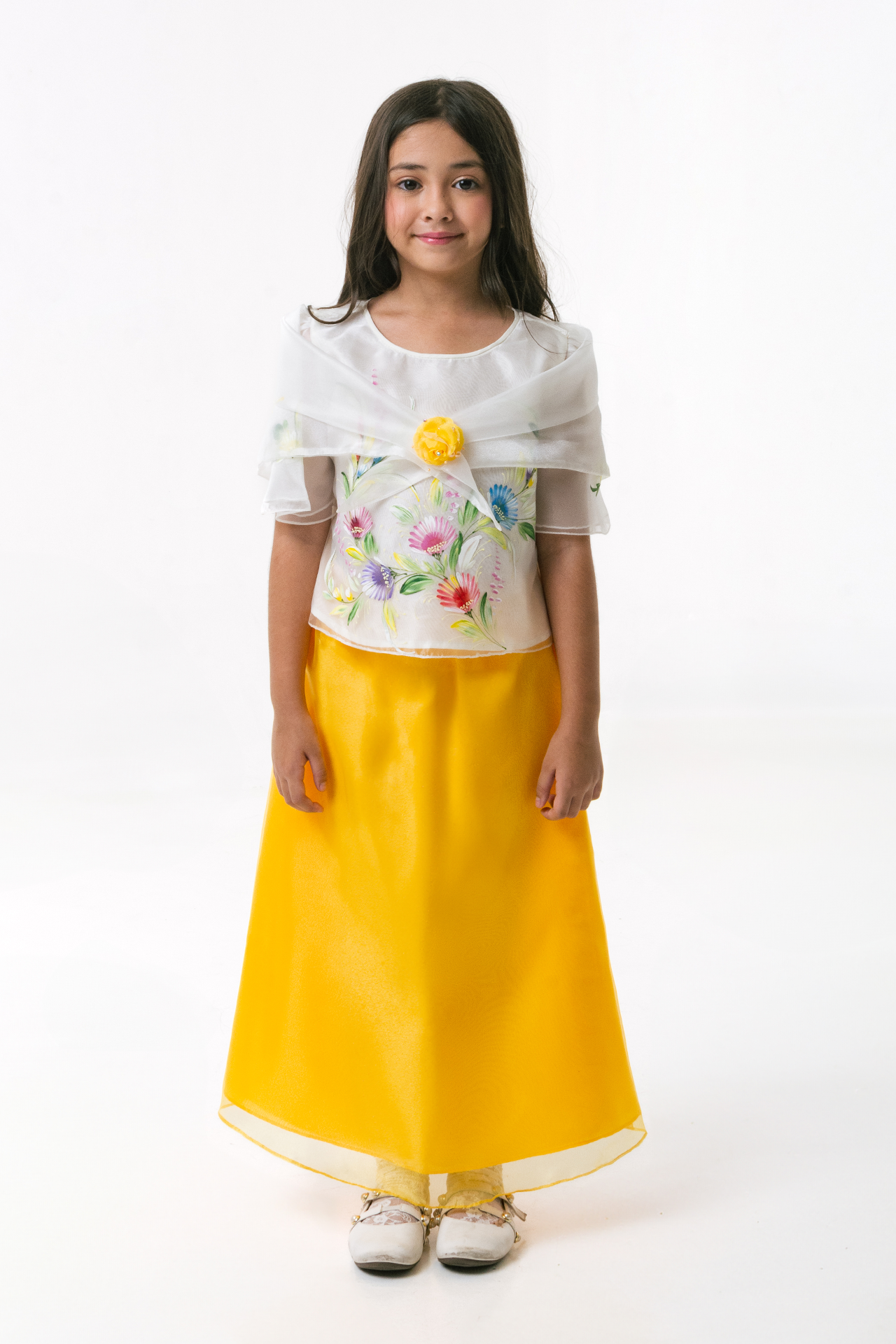 Selah Blouse and Skirt with Alampay
