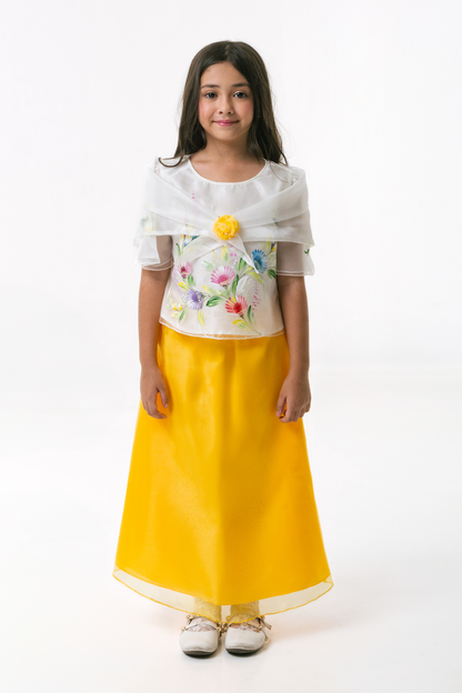 Selah Blouse and Skirt with Alampay
