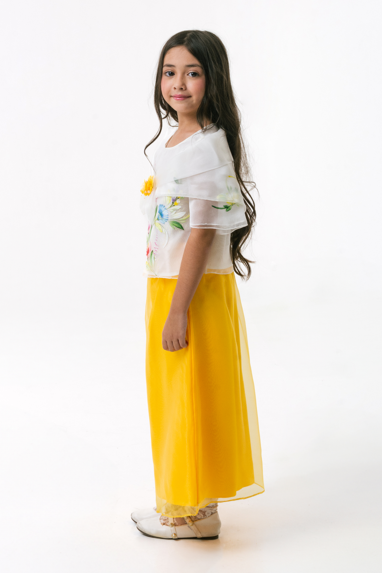Selah Blouse and Skirt with Alampay