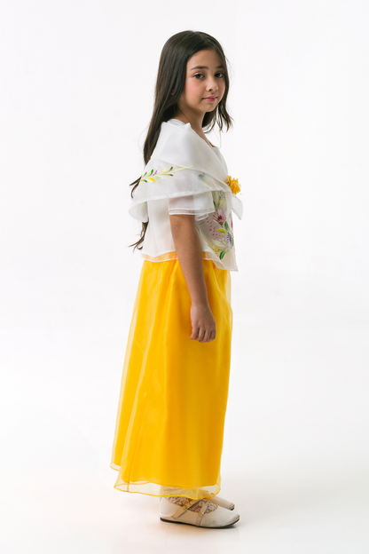 Selah Blouse and Skirt with Alampay