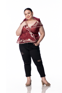 Ditas Wrap Blouse