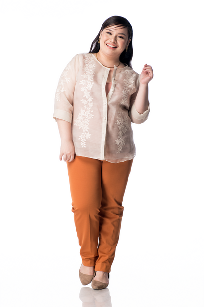 Lehalel Lady Barong Tygie Modern Filipiniana - Main Image